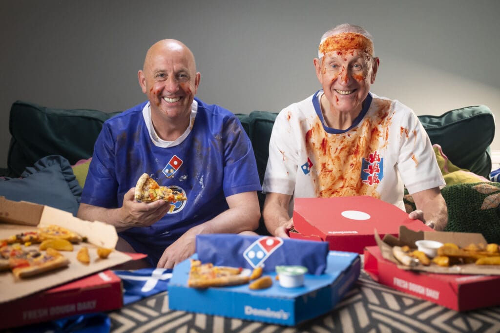 Domino’s creates ‘pizza-friendly’ England and Scotland shirts